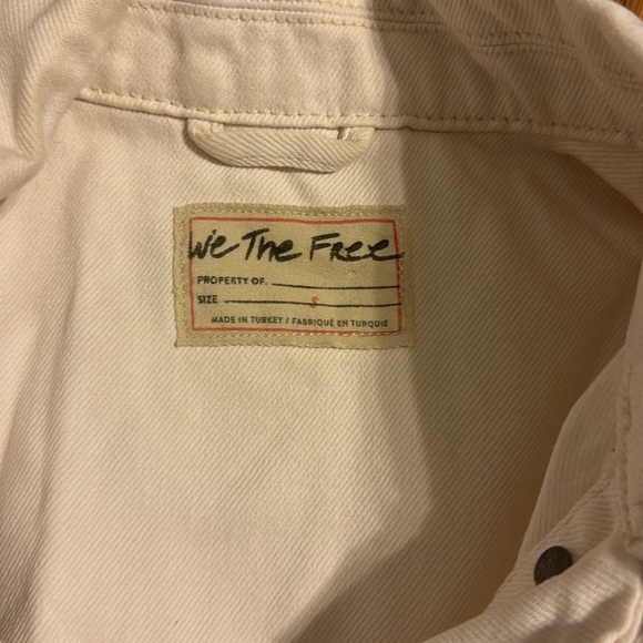 Free People Jolene Trucker Jacket / Ecru - Picture 14 of 14